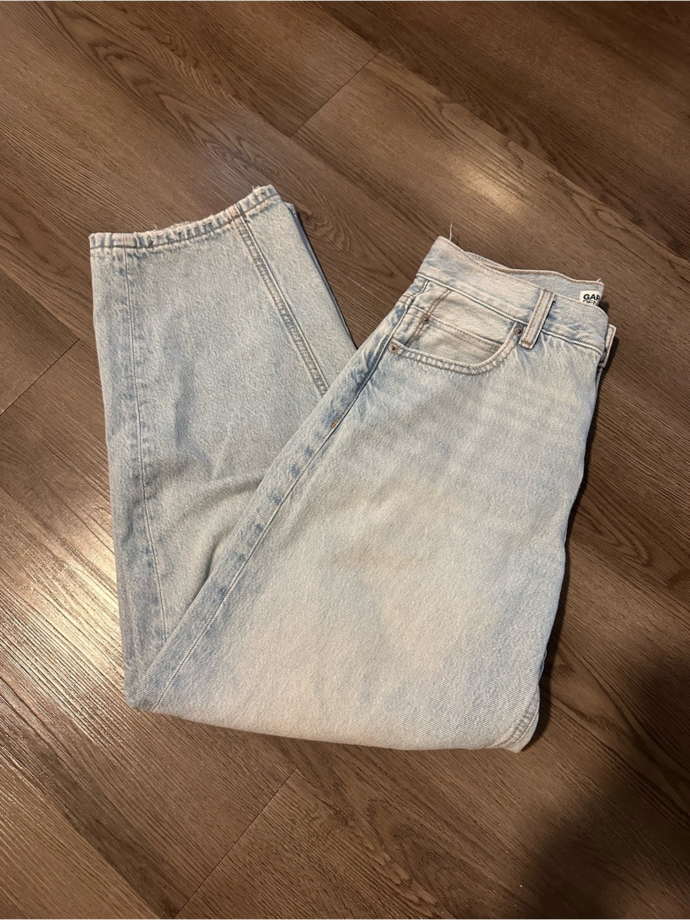 Garage Light Blue barrel jeans
